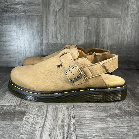 Dr. Martens Jorge II Ambassador Leather Slingback Mules Tan Mens 13 LA004 main image 6